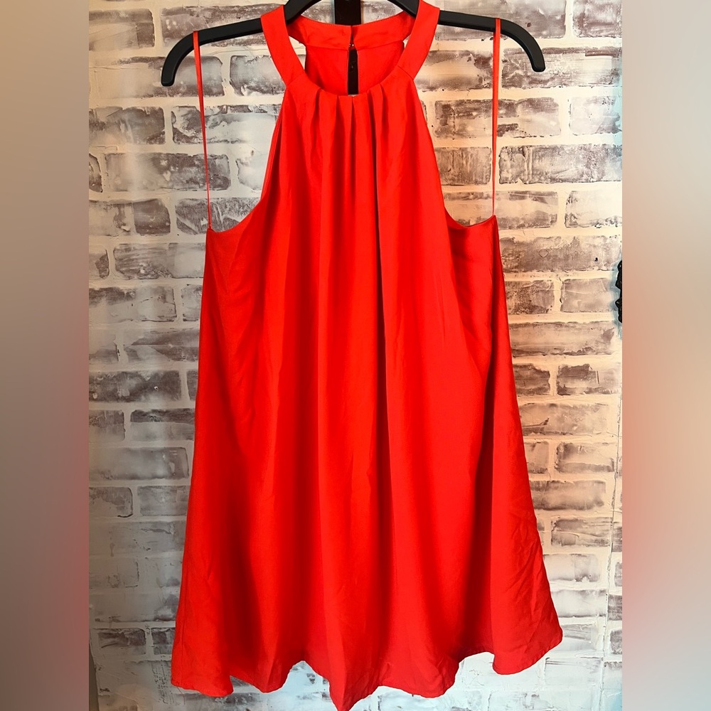 One Clothing Bright Orange Dress